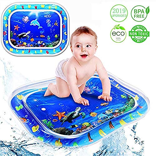 VOOADA Baby Water Play Mat Activity Gym Puzzle Carpet Games for Babies Baby Water Mat Kids Watermat Creative Dual Use Toys