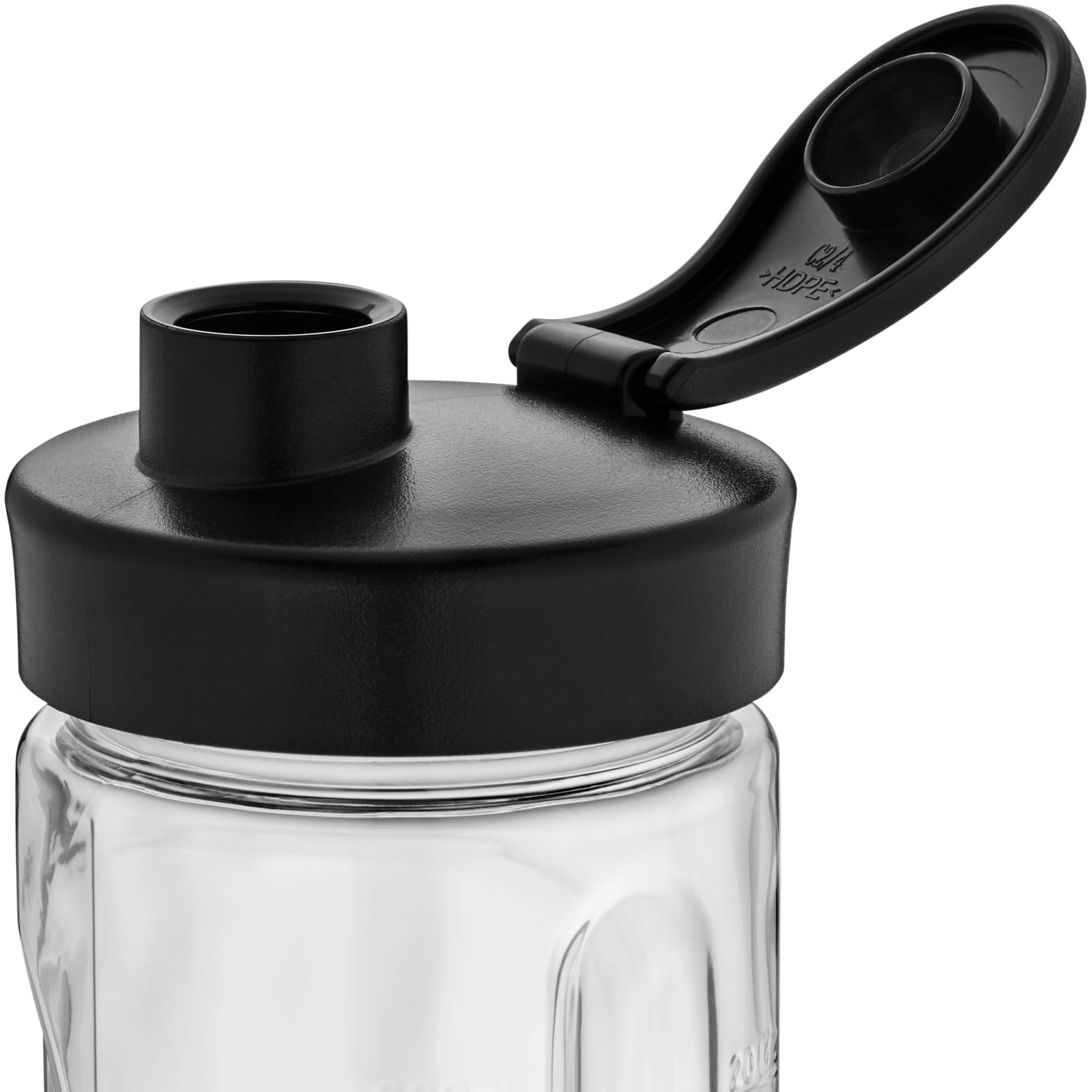 WMF Kult X Mix & Go Mini Smoothie Maker, Standmixer, Blender elektrisch, Shake Mixer 300 Watt Leistung, Tritan-Kunststoff Flasche 600ml, auslaufsicherer Schraubdeckel, rutschfeste Füße, Silber/Schwarz 5