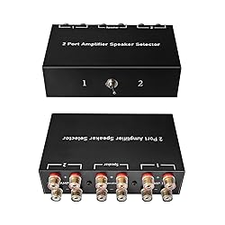 2-Way Audio Switcher Can Support Two