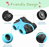 EUTOYZ Binoculars for Kids 3-12 Years Old, 8X Magnification, Boys & Girls Gift, view 6