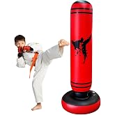 Punching Bag Kid,Boxing Bag for Kids,Inflatable Dummy, Inflatable Punching Bag, De-Stress Boxing Bag for Kids.