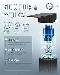 Casavilla Bathroom Sink Faucet, Oil Rubbed Bronze