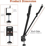 PUTORSEN TV & Furniture Anti-Tip Straps 200kg No-Drill Clamp Wall Mount view 4
