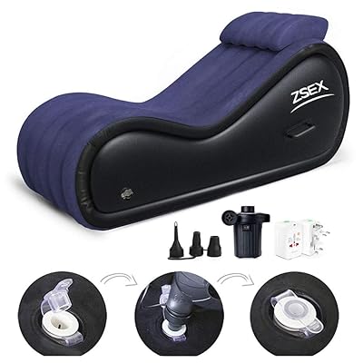 Magic Inflatable Positioning Sofa with Pillow for Couples, Portable
