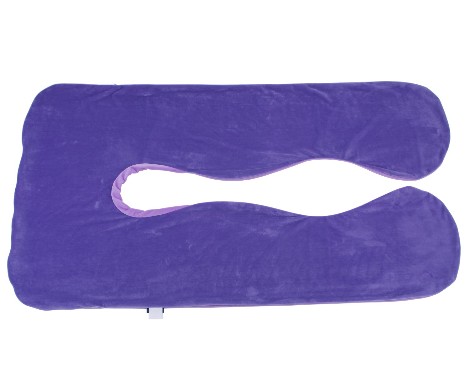 Purple Pillowcase Pregnancy Body Pillowcase Oversize Plush U Shaped Pillow Cover Baby For Moms Ilsr Org
