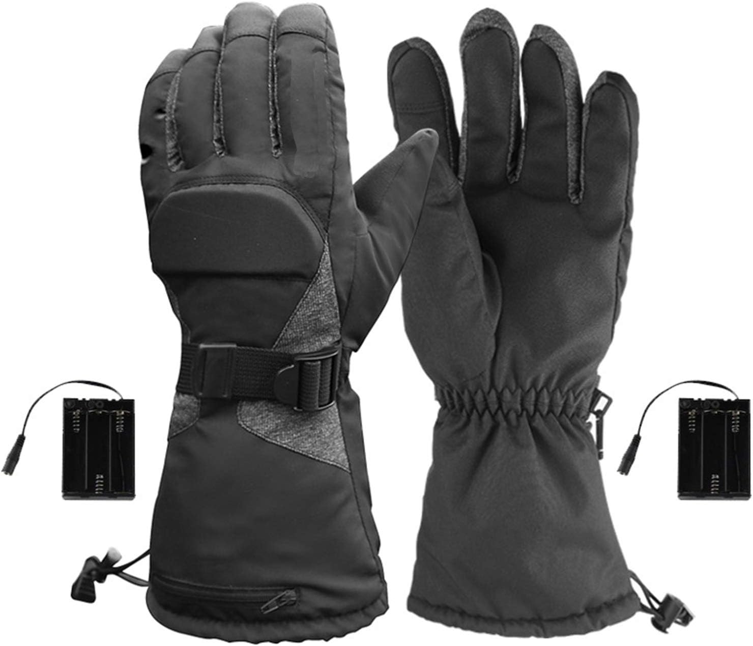 Heated Gloves for Men and Women, Heated Skiing and
