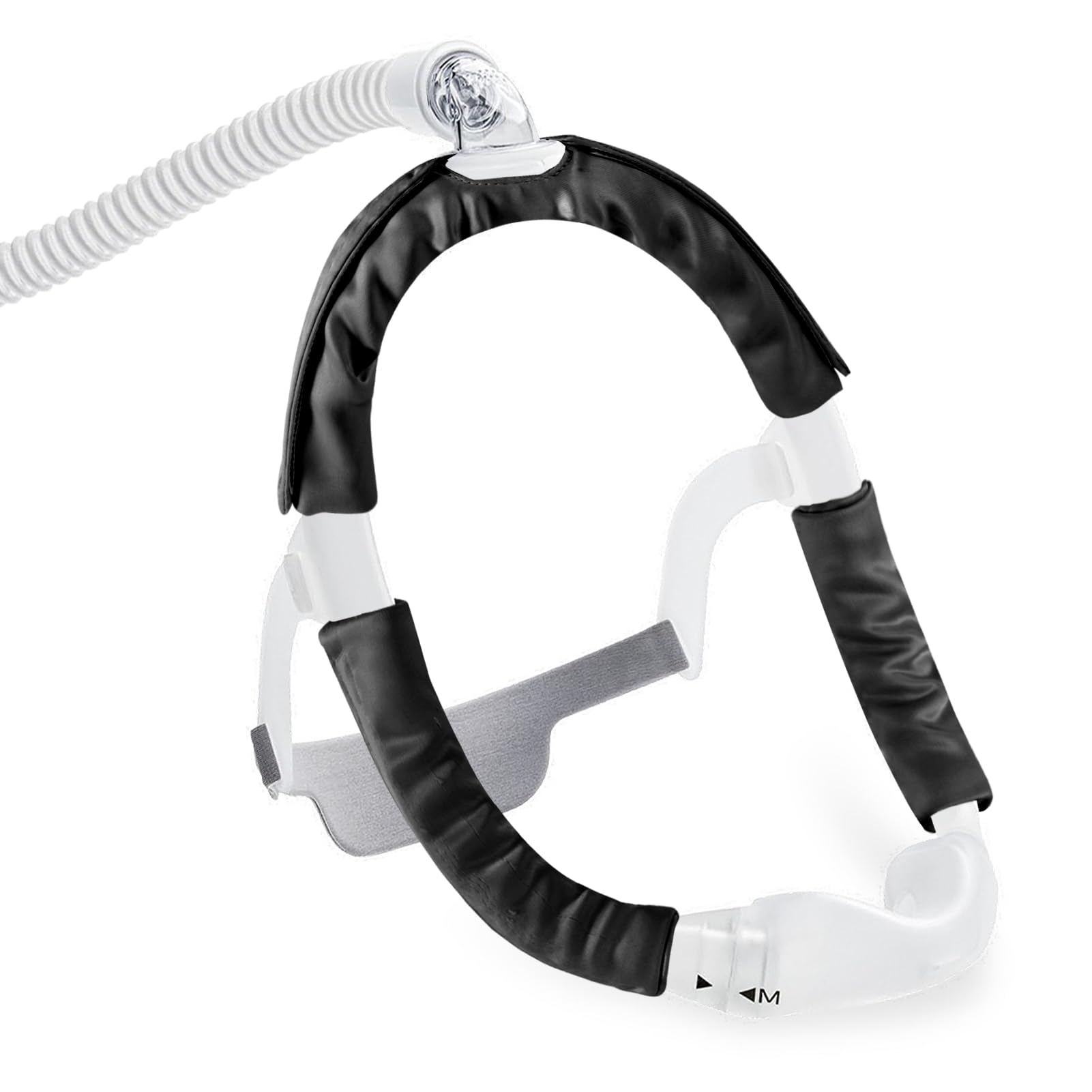 Photo 1 of ***just cover***
3 Pack Satin CPAP Strap Covers Soft, CPAP Hair Protector for Women, Universal and Comfort CPAP Mask Strap Covers Fit CPAP Dreamwear Headgear Strap for Reducing Red Marks and Hair Pulling (Black)