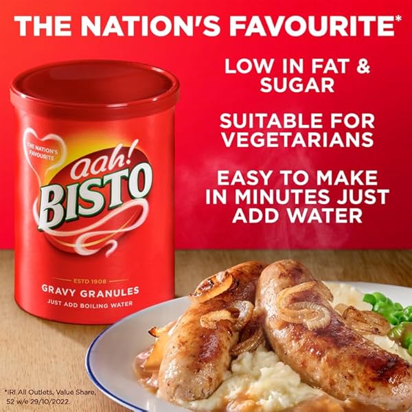 BISTO, BEEF GRAVY GRANULES, 190 G