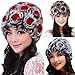 Bafei 100% Real Genuine Rex Rabbit Fur Knitted Fur Rose Hat Multi Color