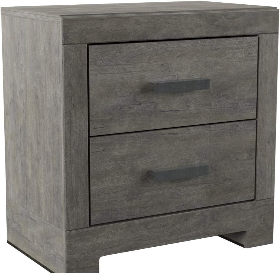 Ashley Furniture Signature Design - Culverbach Nightstand - Contemporary Style - Gray: Kitchen & Dining
