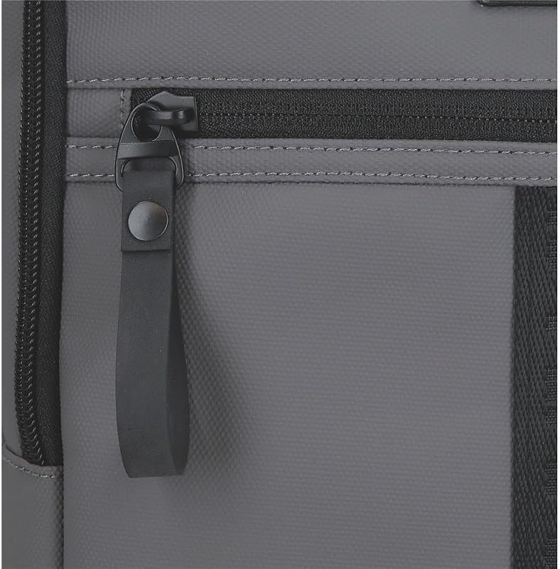 Hoxton Umhängetasche Grau 14 x 25 x 6 cm Polyester und PU by Joumma Bags, grau, Talla única, Gürteltasche