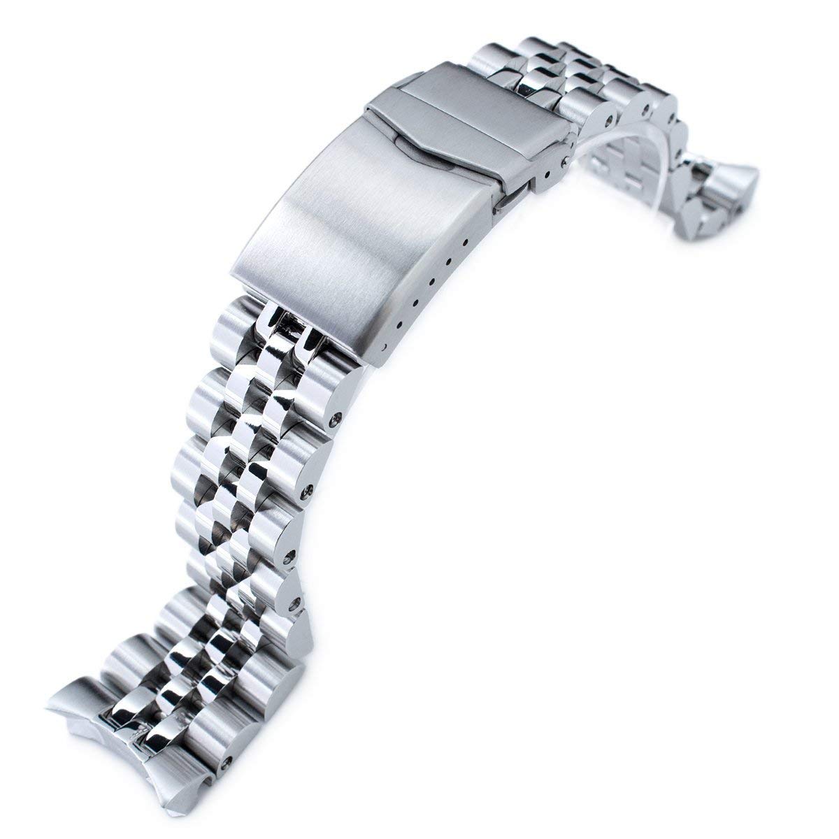 MiLTAT 22mm Watch Band for Seiko SRPD Models, Angus-J Louis 316L Solid Screw-Links