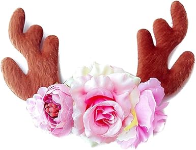 baby reindeer antlers headband