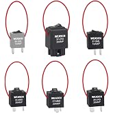 Weasch 9038A Automotive Relay Bypass Switch Relay Tester Kit 12V 6-Pack | Fuel Pump Relay Bypass Master Kit Replaces 9036A 9037A Compatible with Domestic, Japanese, Korean, and German