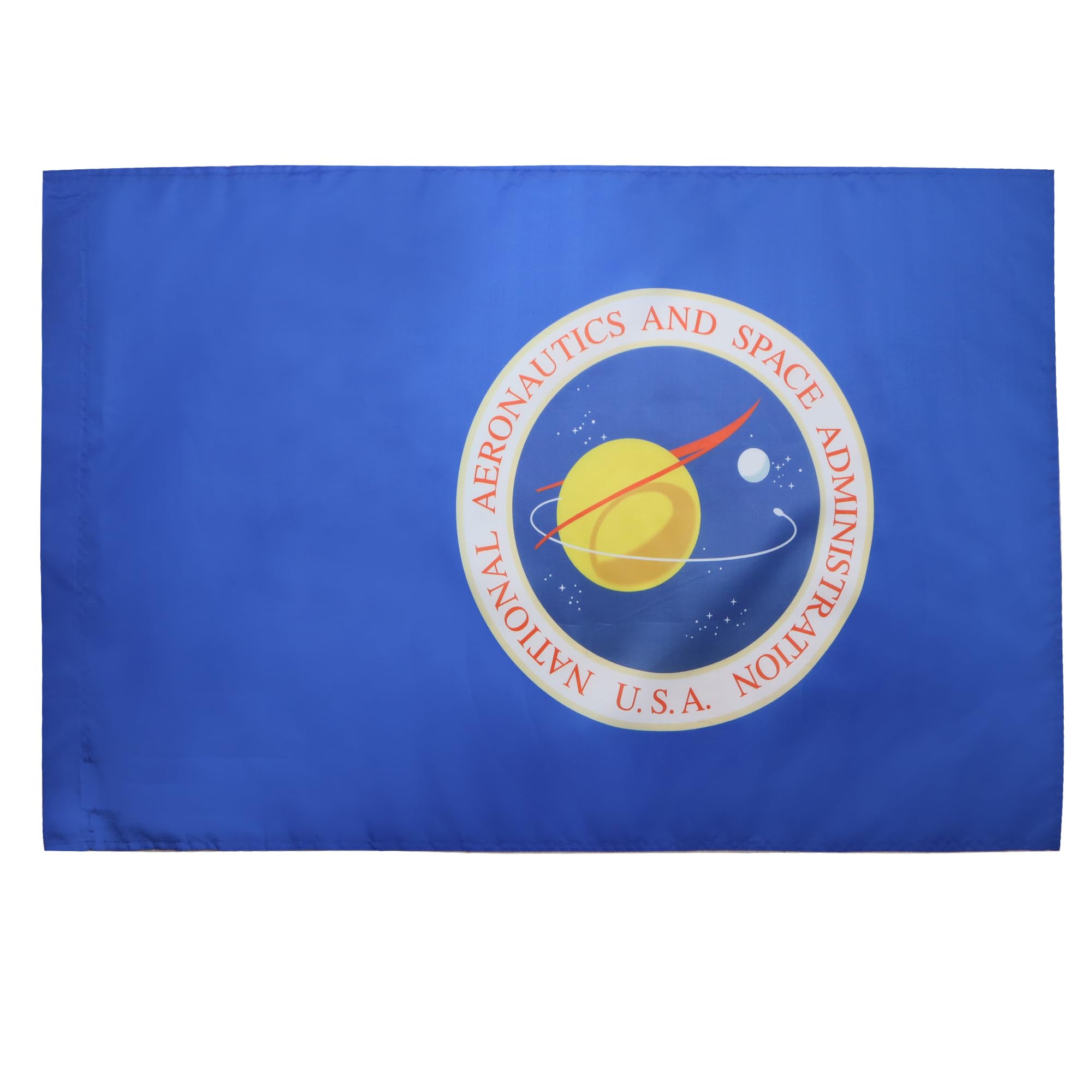 AZ FLAG - United States NASA Flag - 2x3 Ft - US National Aeronautics and Space Administration Banner with Sleeve - 100% Polyester - Fade Resistant - Vivid Colors - 2' x 3' Feet - 90x60 Cm