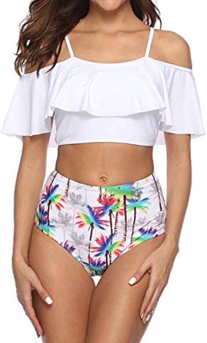 tinibikini swimwear high waisted