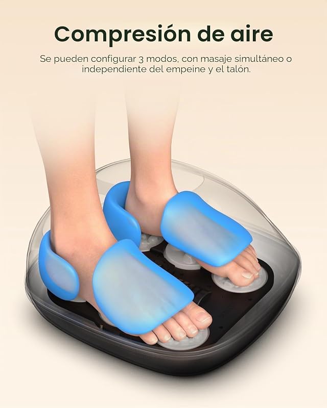 Masajeador de pies novedad 2026, masajeador eléctrico con calor
