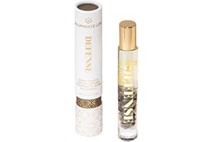 Aluminate Life Essential Oil Rollerballs, .34 OZ, Defense - Smoky Quartz Crystal Infused - Scents of Frankincense, Neroli, & Sage - Aromatherapy Roll On Oils, Skin Care, Massage