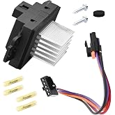 Dcmr Auto Control Blower Motor Resistor 2003 2004 2005 2006 2007 2008-2016 | Compatible with Impala Malibu Silverado Suburban Tahoe Trailblazer Envoy XL Xuv Sierra Yukon Escalade Esv Ext 1500 2500 3500