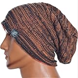 Stylish Unisex Slouchy Crease Knit Beanie Long Hat