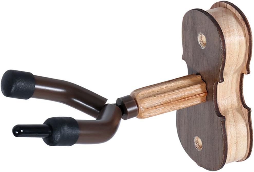 OFKPO Hardwood Violin wall mount Violin Wall Hook Holder Violin stand Hanger for Home & Studio Wall Mount