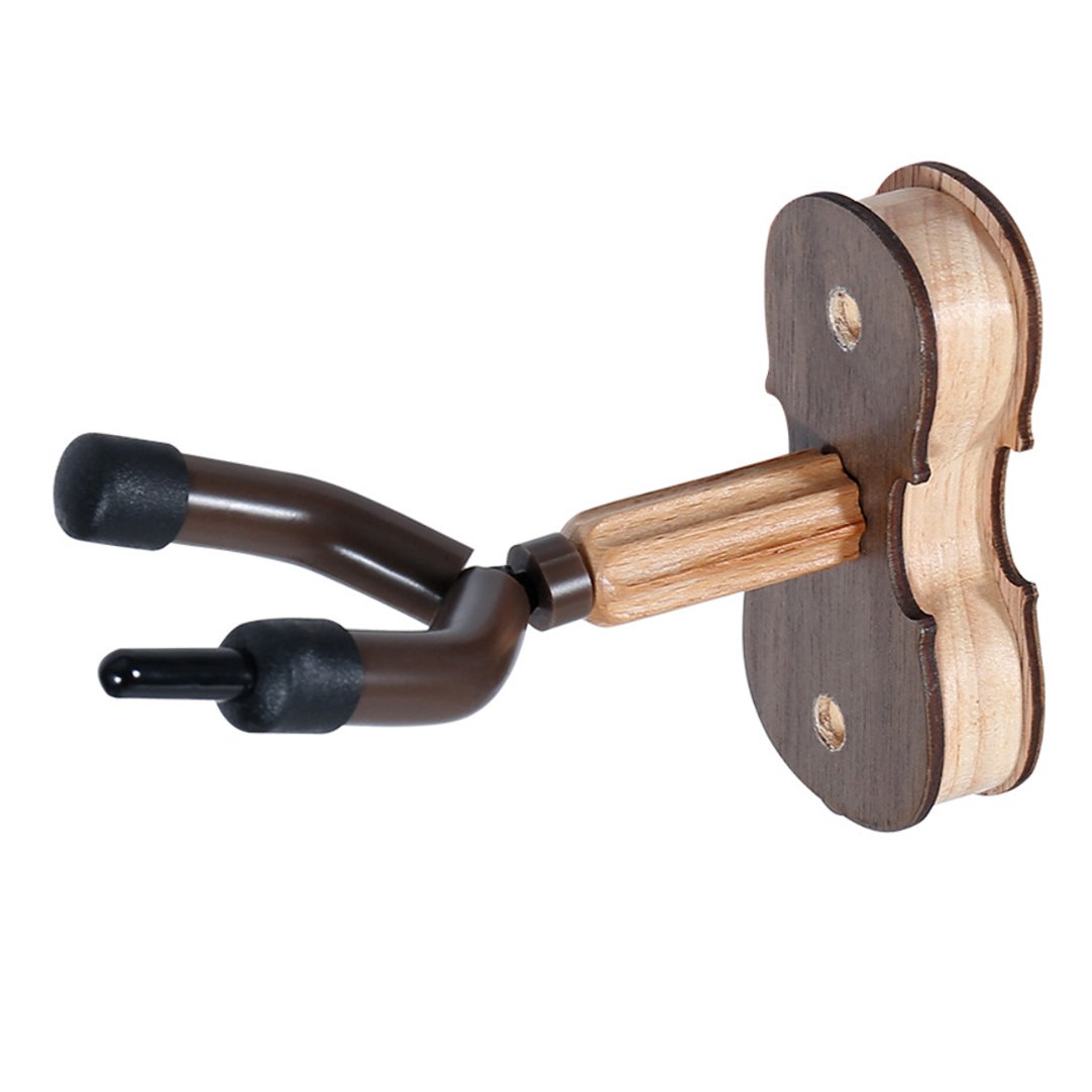 OFKPO Hardwood Violin wall mount Violin Wall Hook Holder Violin stand Hanger for Home & Studio Wall Mount