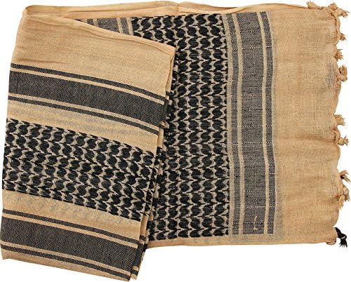 BCB Adventure Shemagh, Beige/Black