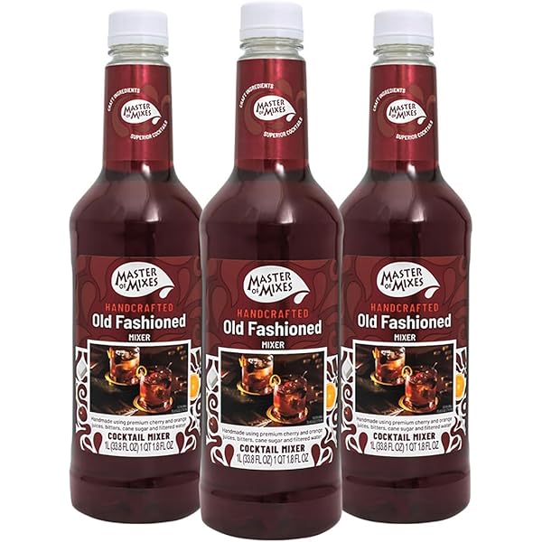 Amazon.com : Master of Mixes Old Fashioned Drink Mix, Ready To Use