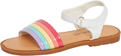 kids rainbow sandals