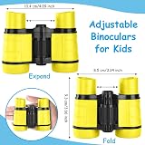 OSDUE 4x30 Kids Binoculars Telescope Yellow Educational Outdoor Toys view 2