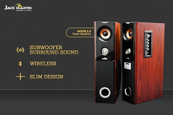 jack martin 2.0 tower speaker