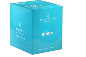 GENERIC b Neuro Mints energy and focus gum with L-Theanine + Natural Caffeine + Vitamin B12, Sugar Free, Mint Flavor - Vegan & Gluten Free - (90 Gum)