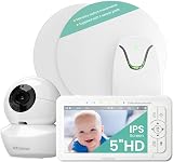 Babysense HD Video Baby Monitor with Night Light and Movement Monitor