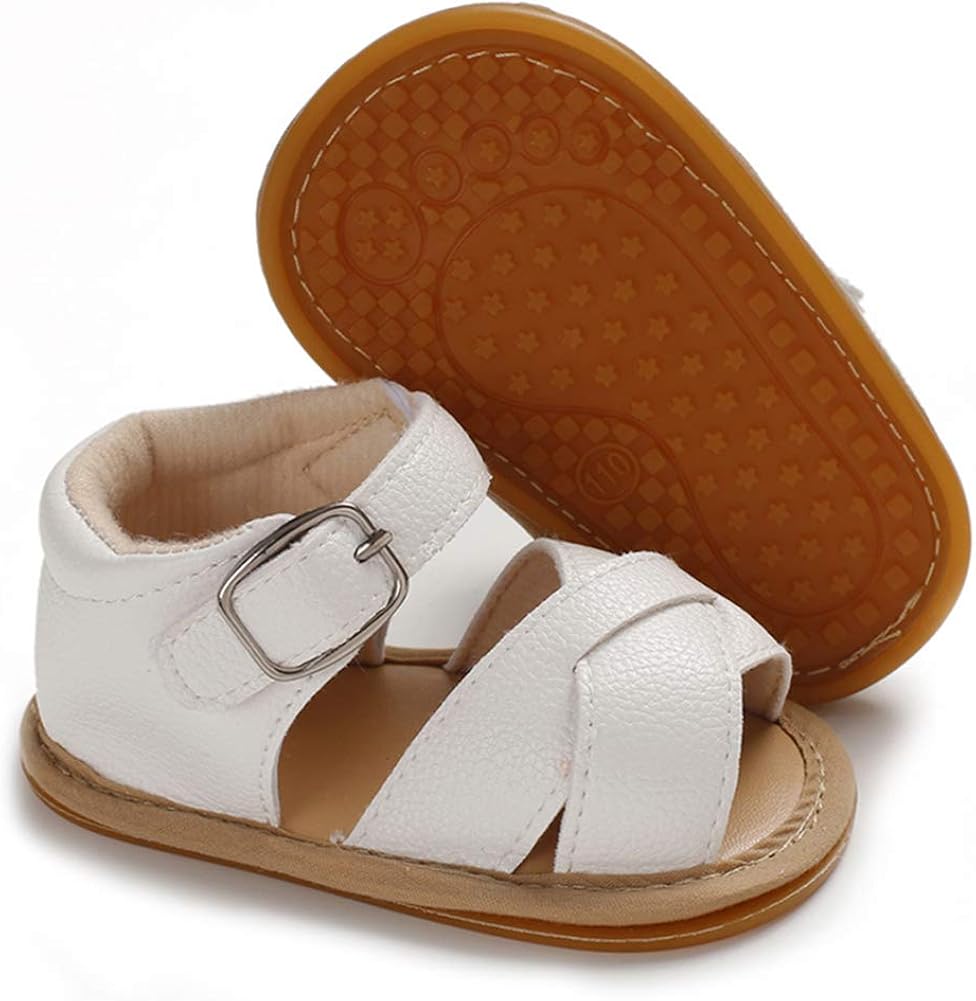  | Babelvit Infant Baby Girls Boys Soft Summer Sandals Casual Dress Shoe Flower Tassel Anti Slip Rubber Sole Outdoor Flats Toddler First Walker Shoes | Sandals