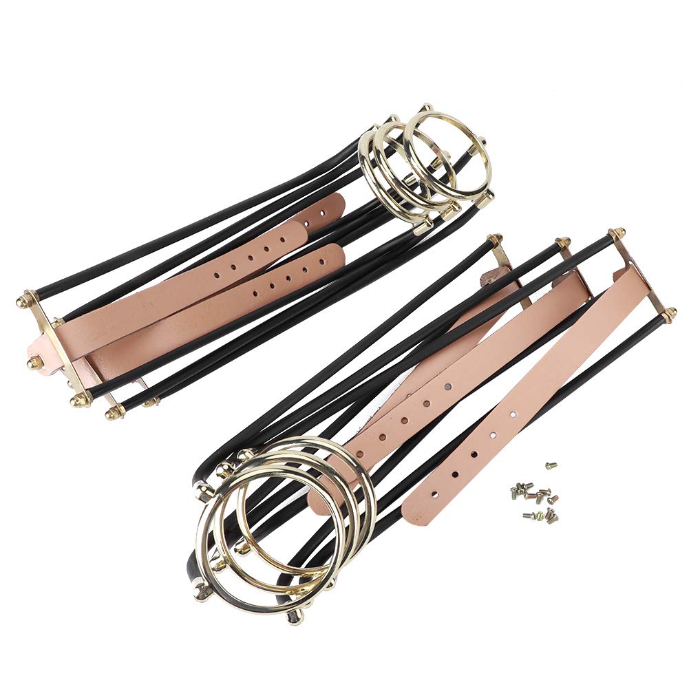 VGEBY 6Pcs Billiard Table Ball Falling Rail Pocket Snooker Pool American Billiards Imitation Copper Track Set Sportinggoods Billiards Supplies Sportinggoods Billiards Supplies Snooker Pocket Rails