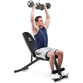 Marcy Multi-Position Adjustable Utility Bench for Home Gym Weightlifting and Strength Training