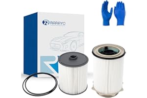 RARAYC (Upgrade) 6.7L Cummins Fuel Filter Water Separator set for 2019 2020 2021 2022 2023 2024 Ram Turbo Diesel Engines 68157291AA and 68436631AA
