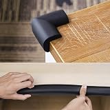 Vicloon Edge Protectors 2 m Foam Safety Strip 4 Corner Guards Black view 4