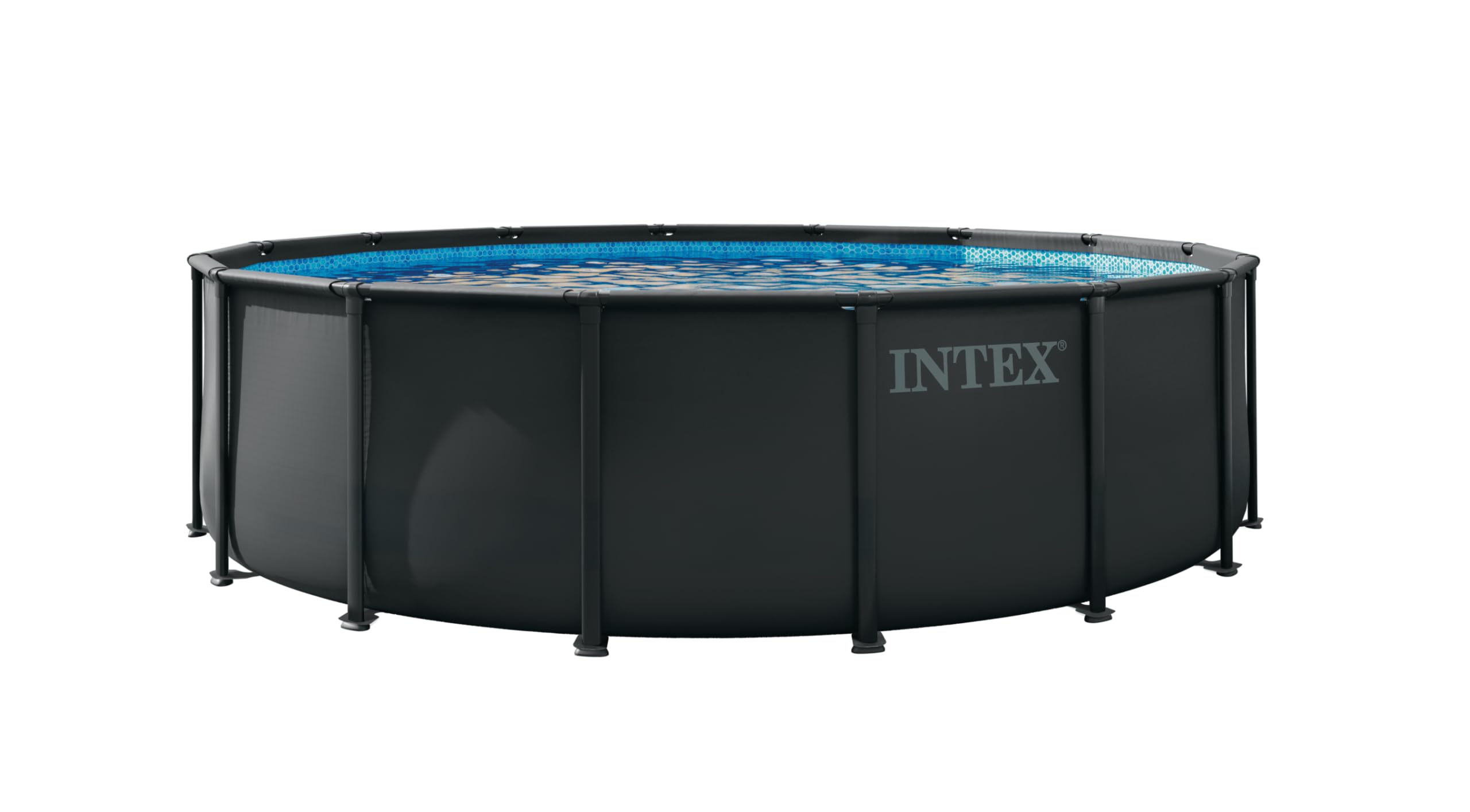 Photo 1 of INTEX 26325EP 16ft X 48in Ultra XTR Frame Deluxe Above Ground Swimming Pool Set with 1500 GPH Sand Filter Pump, Removable Ladder, Ground Cloth, Pool Cover, SuperTough, Puncture and Rust Resistant