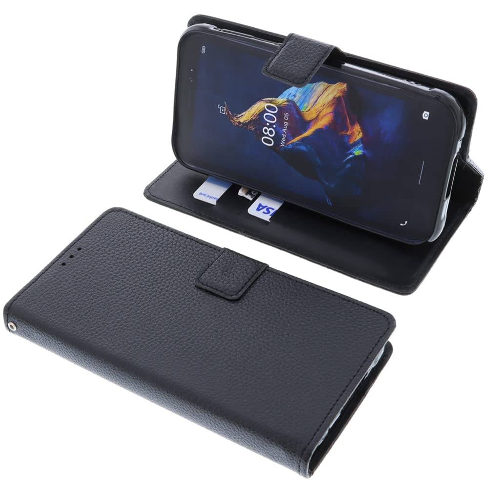 foto-kontor Cover compatible with Ulefone Armor X8 book-style black case