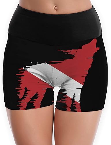 fold over yoga shorts