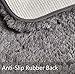 Non Slip Bathroom Rug Luxury Soft Shaggy Bath Mat with Maximum Absorbent, Machine Washable Shower Rug 20