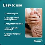 Compeed Corn Plasters Medium 10 Hydrocolloid Cushioned Relief Foot Care view 6