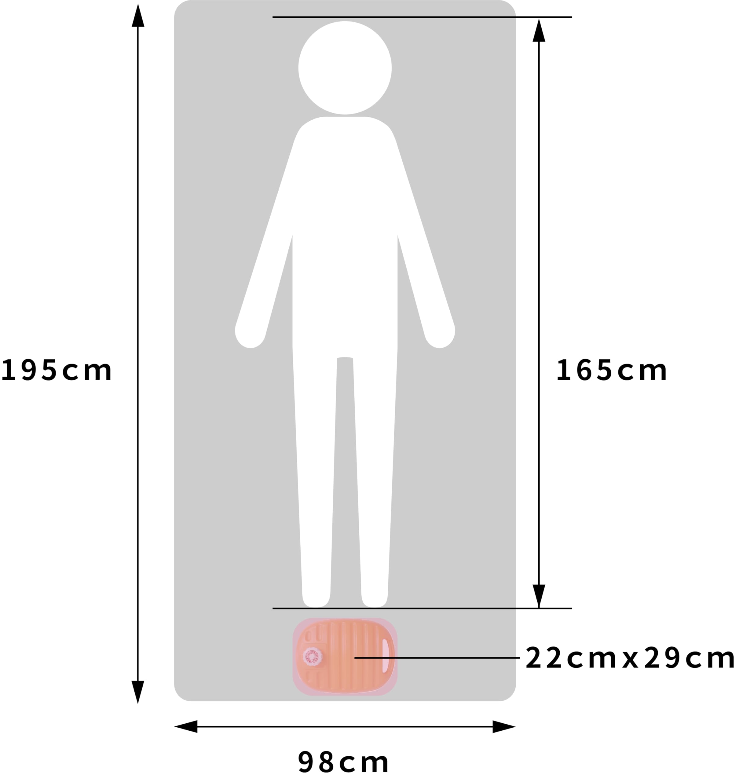 Iwatani Japanese Premium Hot Water Bottle with Soft Fleece Cover - 2.8L, Hot Water Bag, Large capacity, Hot Water Bottles for Bed, Heat Preservation, Keep the Body Warm, Dry and Comfortable.