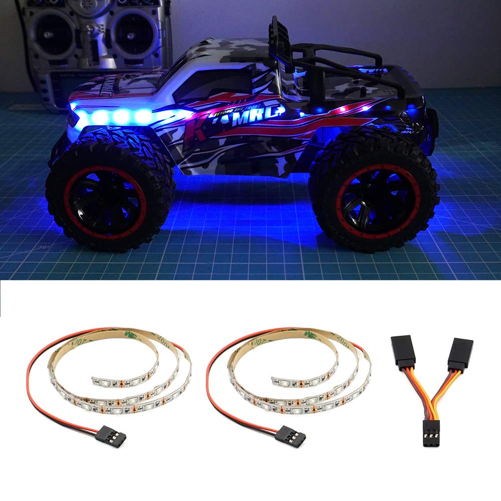 LED Light Strip - RC Aircraft & Drone Model Car - Blue — image 1