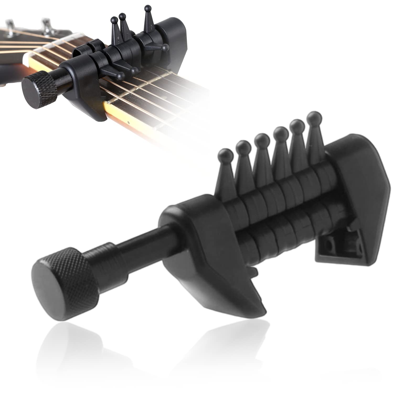 Guitar Capo,Professional Capo for Acoustic and Electric Guitars,Portable Chord Tuning Capo Accessory,Accurate Tuning System for Electric Guitars,Bass,Ukulele,Mandolin,Banjo, Guitar Capo for Guitar