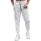Fioboc Weekend Performance Joggers for Men Sweatpants with Zipper Pockets Athletic Jogger Mens Workout Pants M-3XL