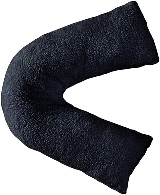 teddy fleece v shaped pillow