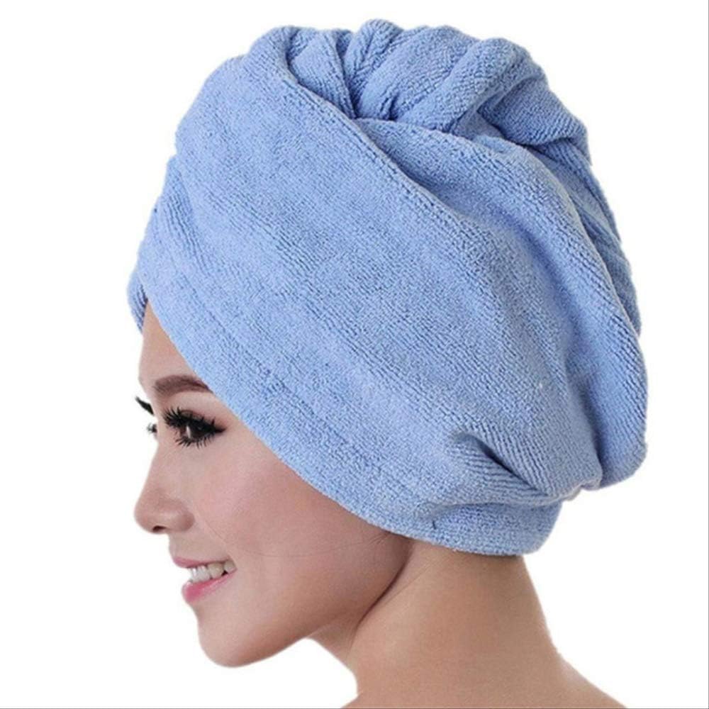 Turbante Asciugacapelli Pinsheng Asciugamani Per Capelli, 2 Pezzi Asciugamano Per Capelli Asciugamani Asilo - Foto 4