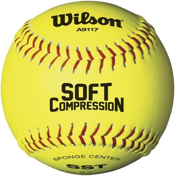WilsonA9117 Soft Compression Softball (12-Pack)